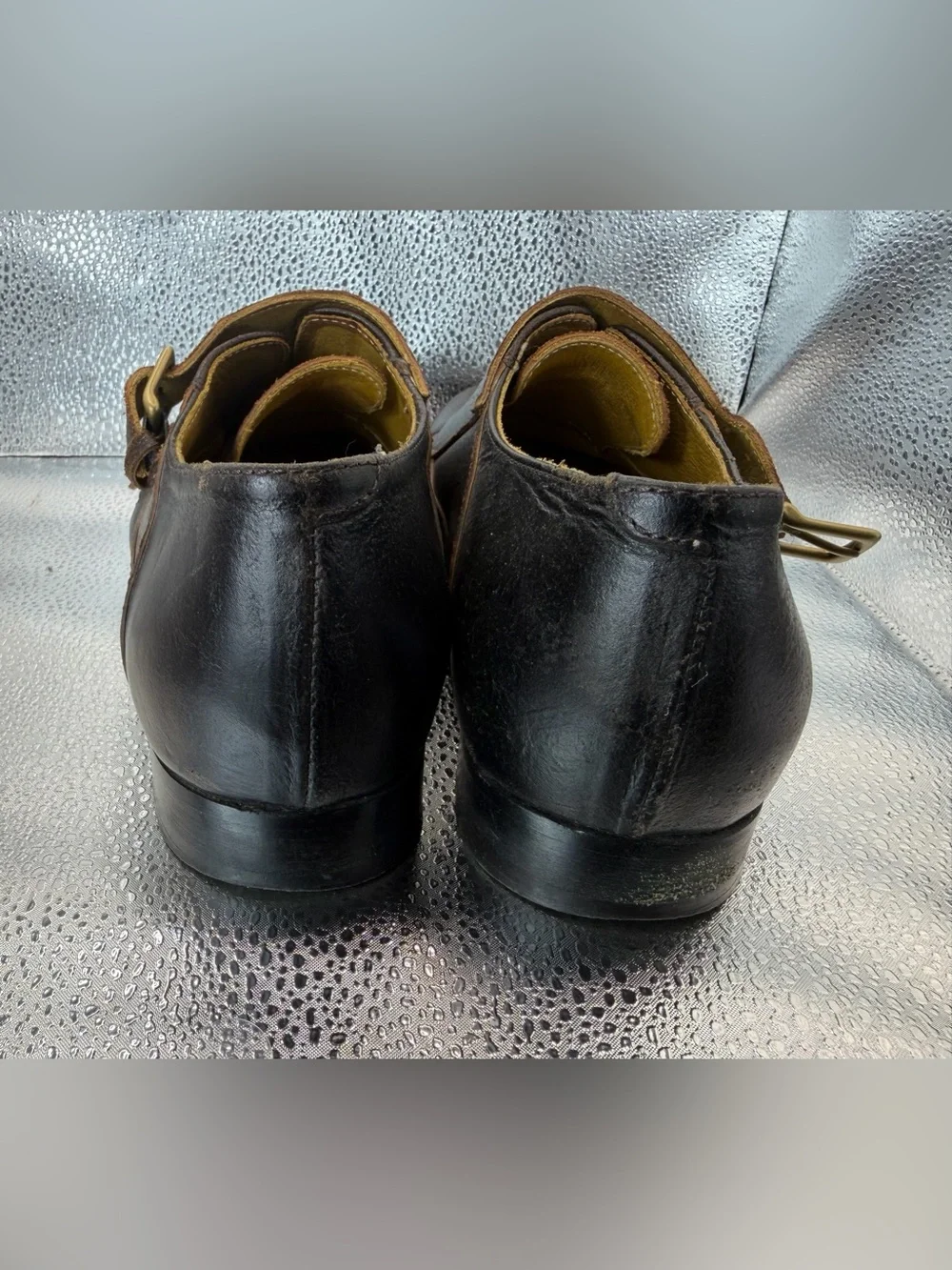 Billy Reid Double Monk Strap Shoes- Handmade In Italy- size 9